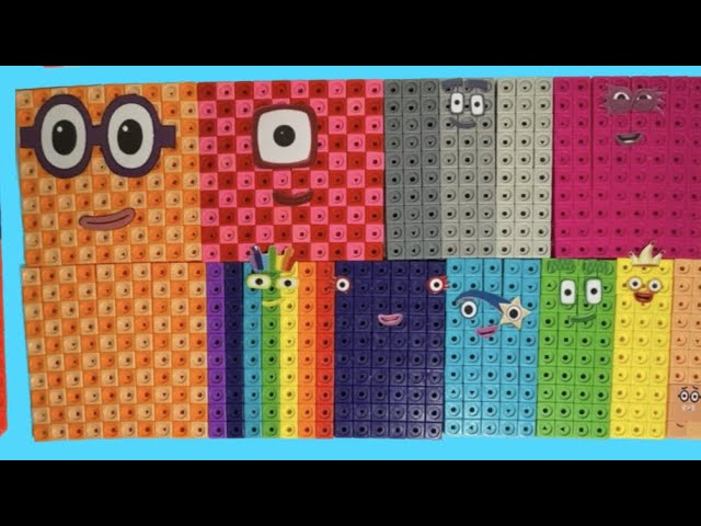 Let's build Numberblocks 1 to 200 and count down 200 to 1