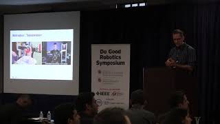 Do Good Robotics Symposium, October 3, 2019: Bart Paulhamus