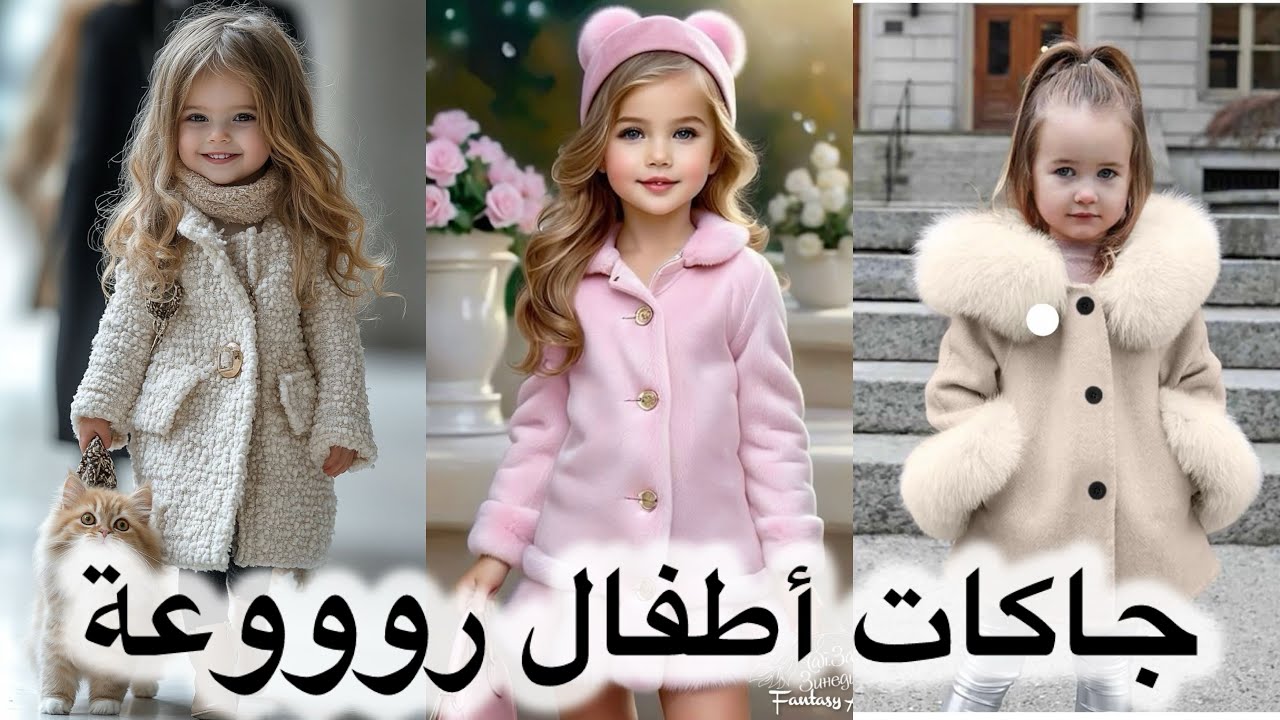 احدث تشكيلة جاكيتات أطفال بنات 😍اختاري جاكيت لطفلتك للشتاء 🥶