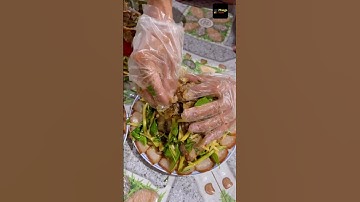 GỎI XOÀI KHÔ CÁ SẶC RẰNG LÁ SẦU ĐÂU MIỀN TÂY #shorts