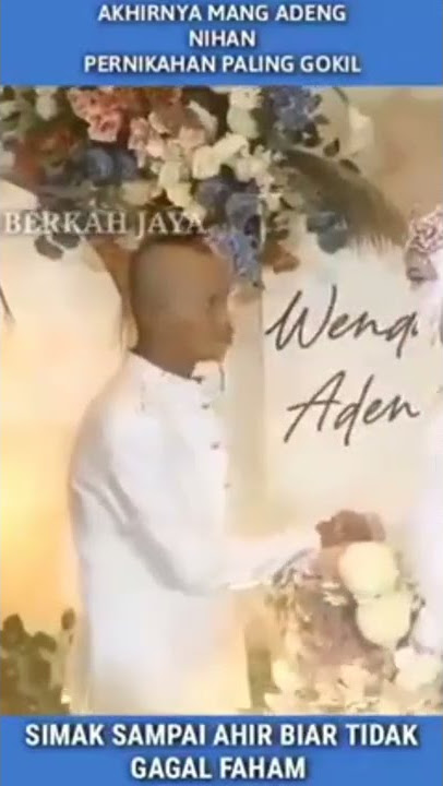 Mang Adeng kawin deui wae