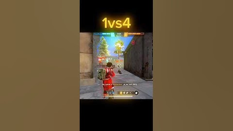 IMPOSSIBLE🍷🗿1v4🤯 #freefire #shortvideo #short #shorts