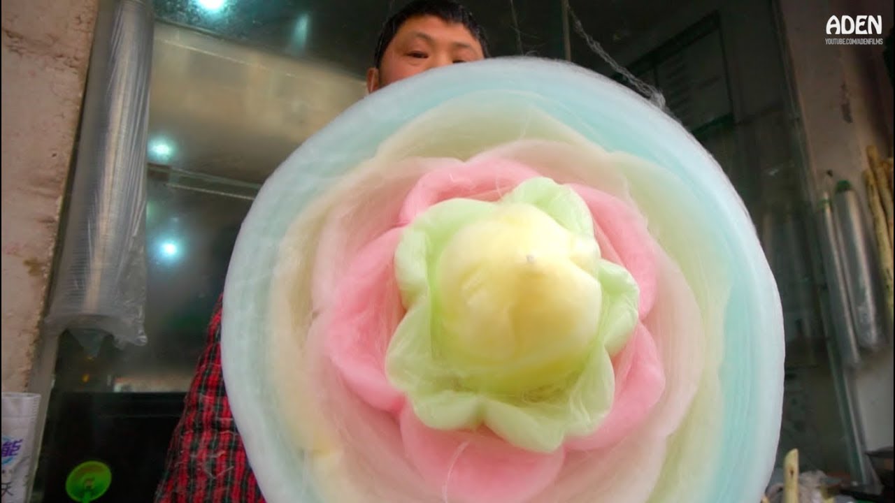 Cotton Candy Candy Flower - Sichuan, China | Aden Films