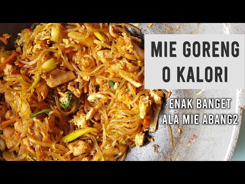 MIE GORENG DIET 0 KALORI - MENU DIET, TAPI SELURUH KELUARGA SUKA DAN NAGIH !!