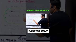 Find Number Of ONTO function in just 5 sec 😱 #nda #ndamaths #ndafreeclasses #ndapyqs #ndamathstricks