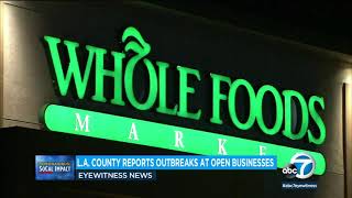 Officials warn of ongoing COVID-19 outbreaks at businesses across L.A. | ABC7