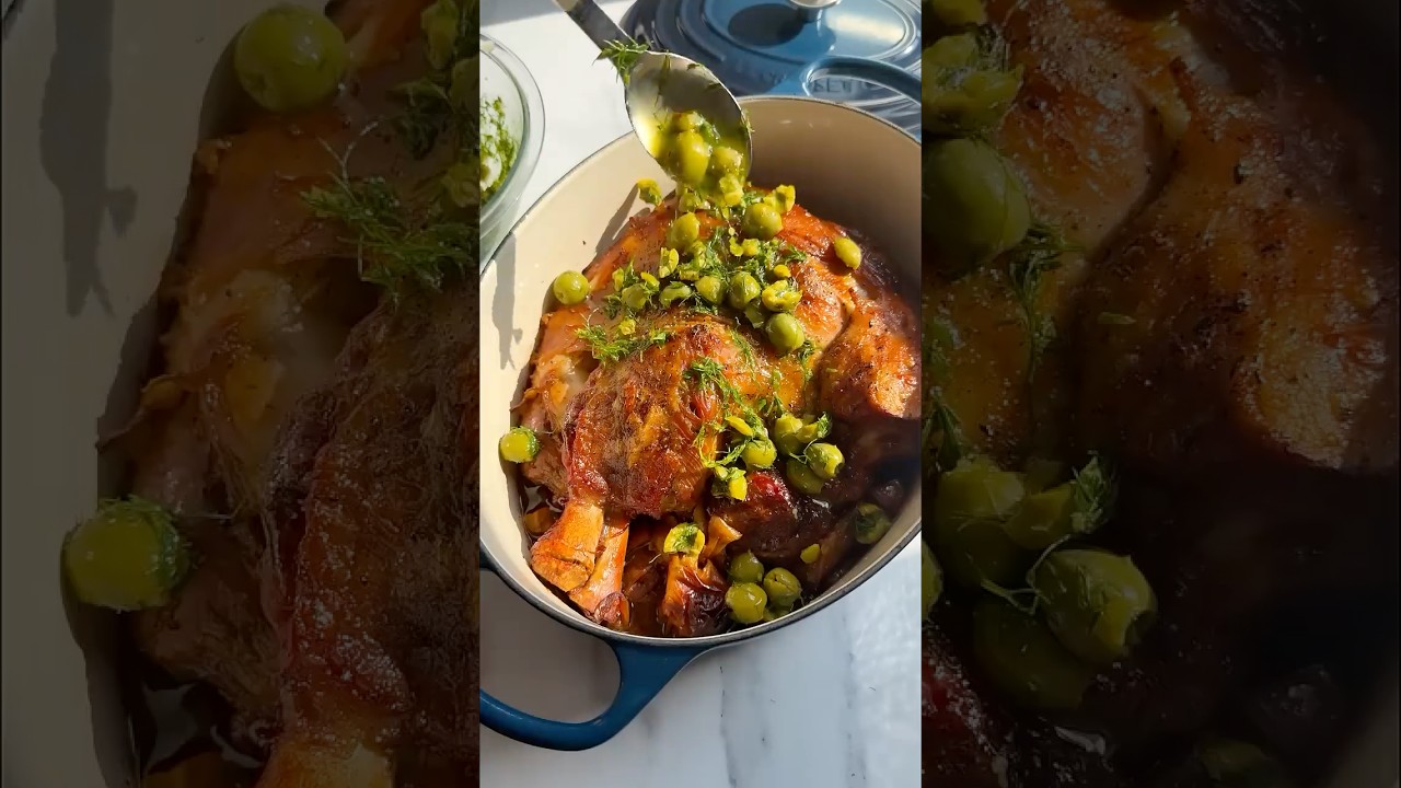 Cozy Fall Dinner Recipe | Slow Braised Citrus Pork Roast