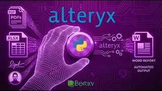 How to Automate Word Reports using Alteryx & Python: Insert Dynamic Text, Tables & Images