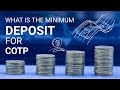 COTPS Minimum DEPOSIT