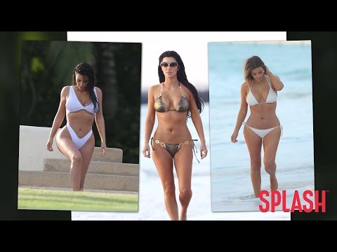 Video: Kim Kardashian Bikinier I Tyrker Og Caicos