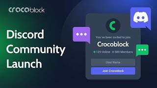 Crocoblock Discord Community Launch | Quick Guide + Invite Link