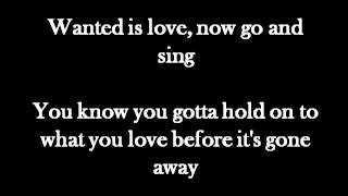 Phillip Phillips-Wanted Is Love (Lyrics) chords