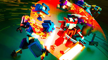 I INFILTRATE the ENEMY Spaceship in Clone Drone in the Danger Zone | CHAPTER 3