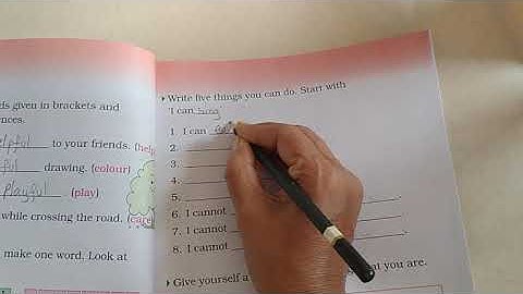 Std 2 Subject English Unit 2 Topic I am lucky complete the picture and lebel them date 23-8-2031