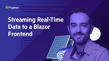 Streaming Real-Time Data to a Blazor Frontend | Blazor Solar Power Hour