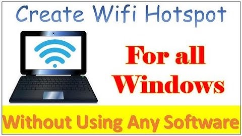 Create Hotspot in Pc / For All windows/ Buffoon Sachin