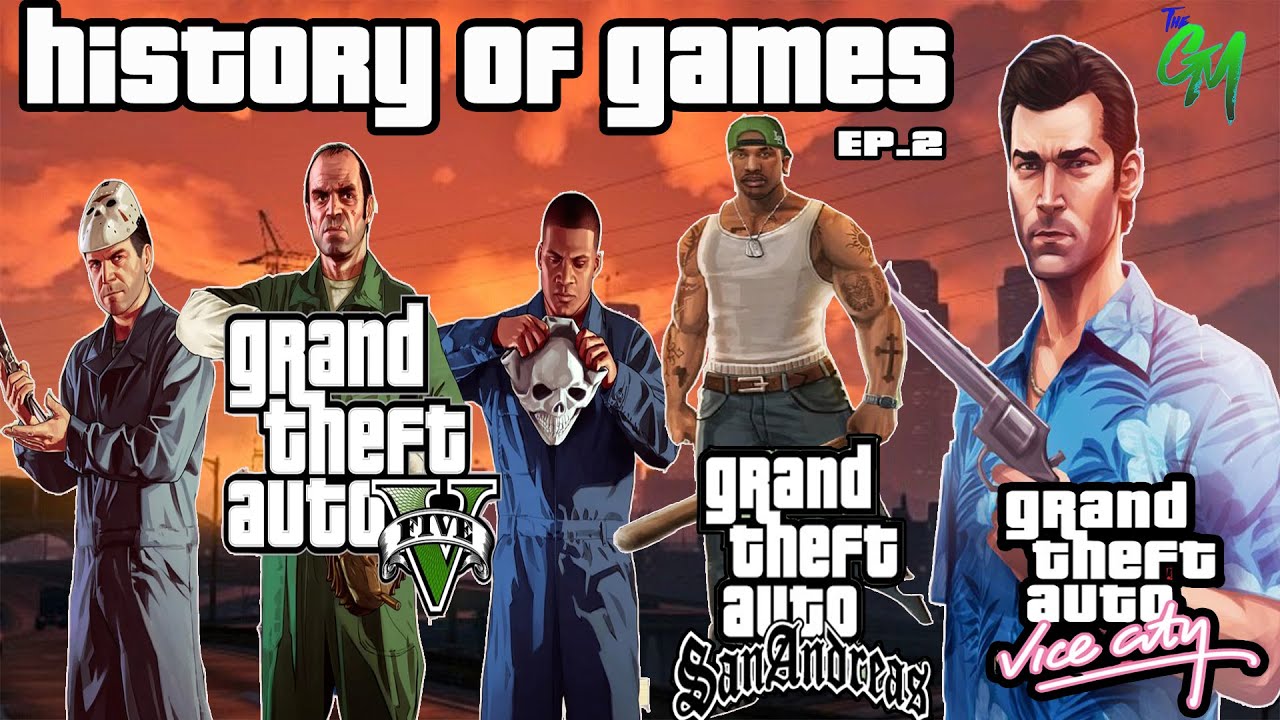 HISTORY OF GAMES EP.2 GRAND THEFT AUTO (GTA) HISTORY YouTube