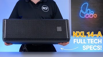 Small Framework.  Massive Sound. The RCF NXL 14-A!