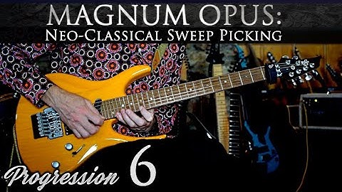 Progression 6 - Neo-Classical Arpeggios - with Backing Track