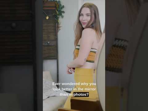 Why You Look Better in the Mirror 👀#facts #shorts #viral #mirror #youtubeshorts #realself #science