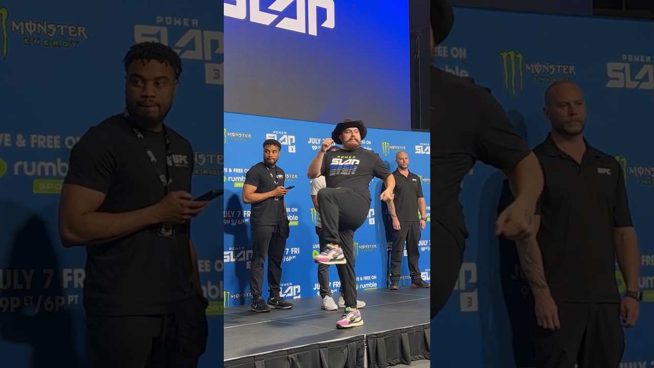 Media day Power Slap 3 Hintz vs Wolverine Live on Rumble on Friday