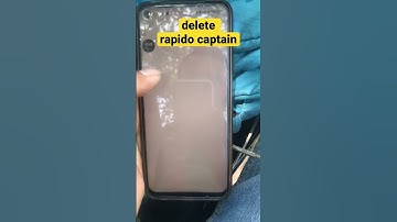 delete rapido captain #shorts #viral #shortsvideo #trending #ytshorts #rapido #ola #uber #biketaxi