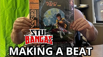 Stu Bangas Making a Beat on the MPC One with an LP out of his Crates