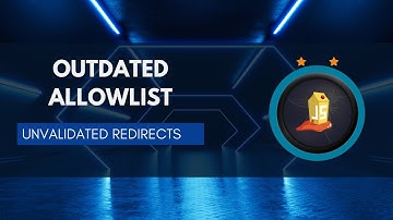 Outdated Allowlist | Juice Shop | OWASP | Unvalidated Redirects  | Educational