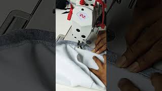 Costurando O Capuz Da Blusa Infantil De Menina.