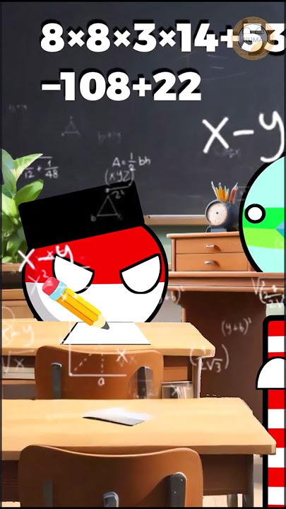 ketika Indo IQ nya 999  😱  || #comedy #countryball #parody