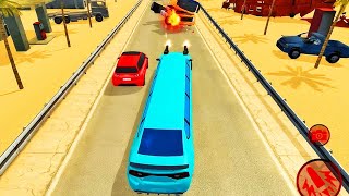 Limousine Racing Simulator   Limo Car Shooting Game android gameplay By android gaming screenshot 2