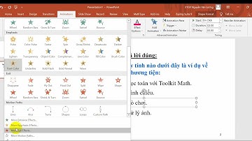 HƯỚNG DẪN LÀM HIỆU ỨNG NHẤP NHÁY TRONG POWERPOINT