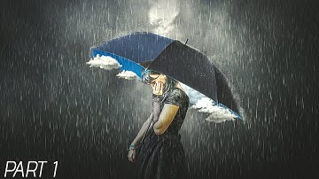 Photoshop Manipulation | Umbrella Light Rain Effect Part1