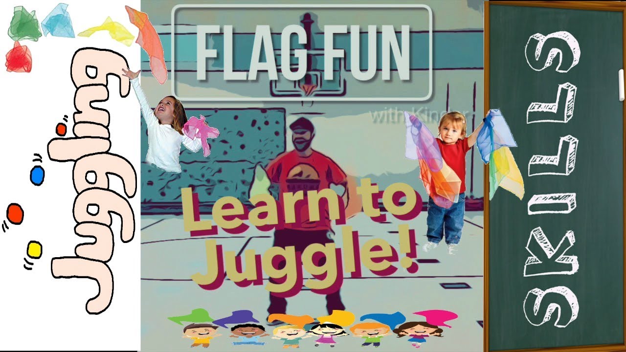 Flag Fun with Coach Meger (Juggling Skills) YouTube