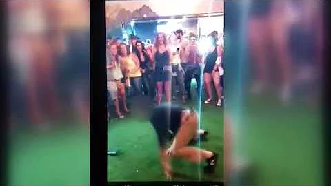 FBI agent accidentally shoots into crowd after doing a backflip