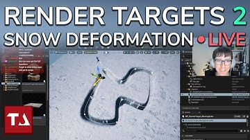 Render Targets Part 2: Parallax Snow Deformation // Unreal Engine Livestream