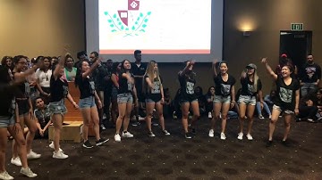 Alpha Phi Gamma - Open House, Fall 2017