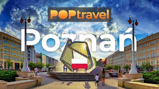 Walking in POZNAN / Poland 🇵🇱- Train Station to City Center - 4K 60fps (UHD)