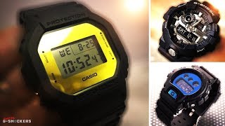 Casio G-Shock Metallic Mirror Face Series Collection