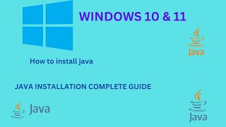 How to install java in windows 10 and 11(2025 update)
