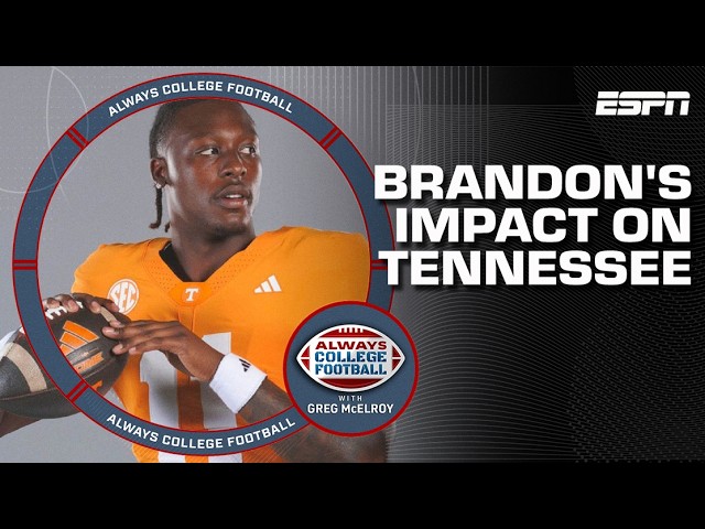 What Faizon Brandon brings to the Tennessee offense | Always College Football