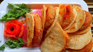 McDonalds Chatpata Aloo Naan Recipe | Chatpata Aloo Naan | Aloo Tikki Naan | Only Craving