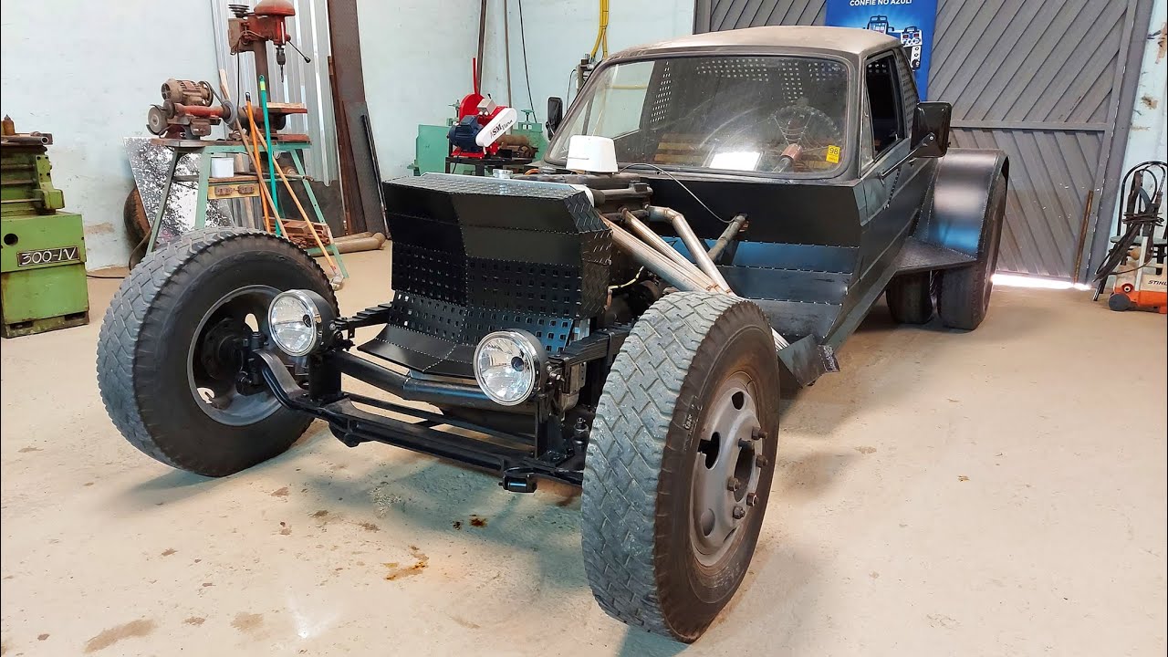 FICOU MONSTRUOSAMENTE LINDA !!! Mad Max- Hot rod-Rat rod-Hot truck
