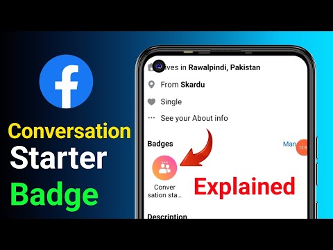 Facebook Conversation Starter Badge Explained | When do you get it and what does it mean?