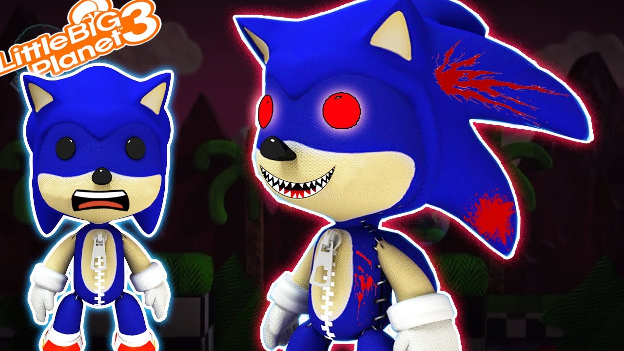 The Evil Sonic Is Back In Littlebigplanet 3 By Captain Tate - team umizoomi geo with his sister milli roblox