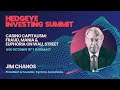 Jim Chanos: "Casino Capitalism: Fraud, Mania & Euphoria On Wall Street" (Hedgeye Investing Summit)
