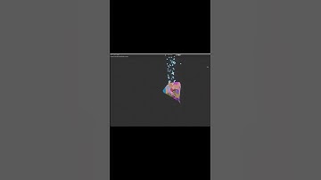 how to create a transparent video in blender. #shorts