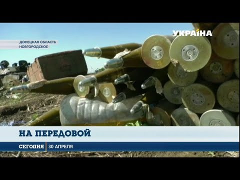 Боевики обстреливают позиции армейцев