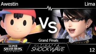 USW 12 - TLOC | Awestin (Ness) vs Lima (Bayonetta) Grand Finals - SSBU