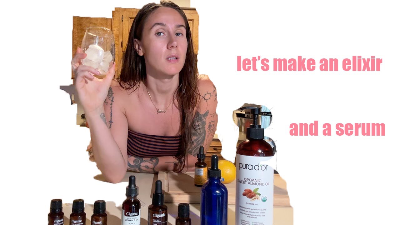 DIY Belly Oil + Herbal Elixir for Mood, Hormones & Nervous System Support